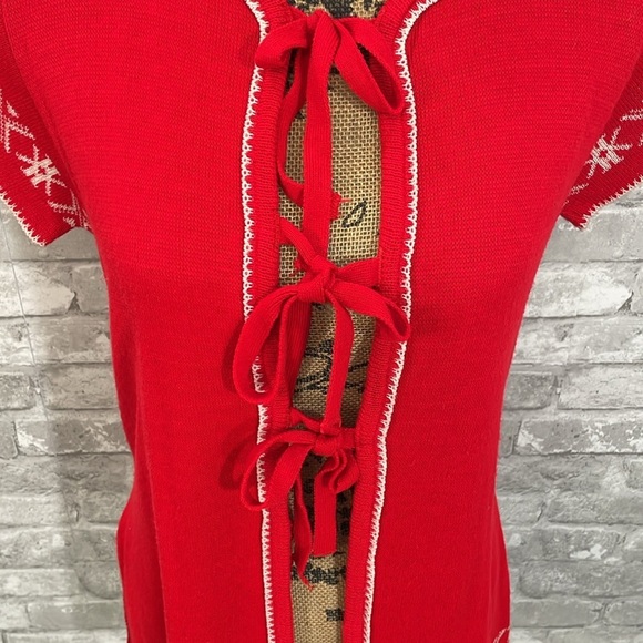 Penrose Vintage Tie Cardigan - Picture 2 of 7